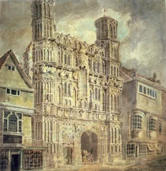 Christchurch Gate, Canterbury, ca. 1792-93